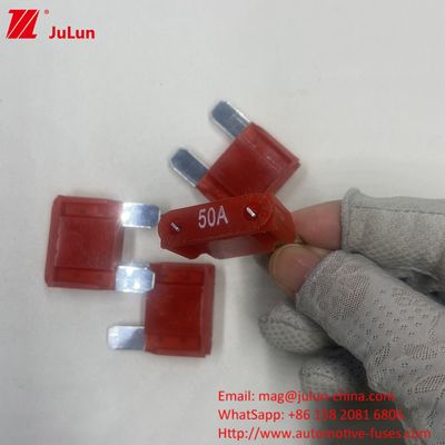 MAXT Blade Fuse 40A Maintain Stability Grade PA66 Brass Vehicle Circuit Breakers