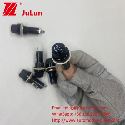 6x30 6x32mm Panel Mounted Car Fuse Holder Bayonet Type 10A 20A 250V PCB Fuse Block Base