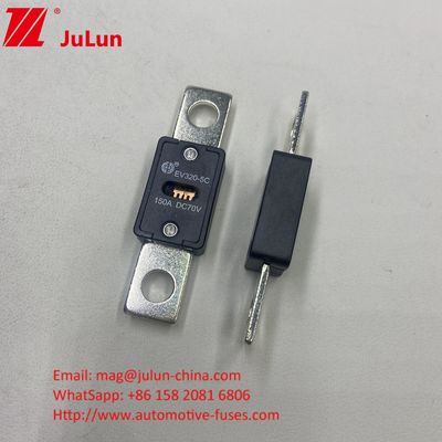 51mm Hole Distance EV320-5X 125A 70VDC Ceramic Automotive Fuses With GB/T31465.5-2015 Certification And 70VDC Rated Voltage