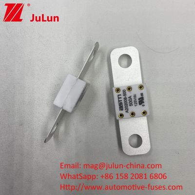 500A 125VDC High Current Rating Car Battery Fuse For Universal Compatibility