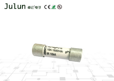 14x51mm 1500V DC High Voltage Fuse For Photovoltaic Protection  Solar Applications
