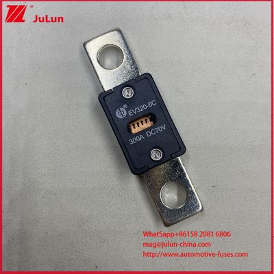 100A DC70V Cutting-Edge Electric Vehicle Fuse EV320-5C 5X 150A 300A DC70V Fast Charging with Ceramic Body Material and 6KA Maximum Breaking Current