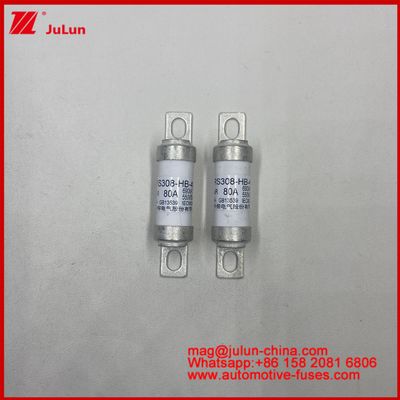 Battery, Motor RS308-HB 16A 550VDC Energy Storage  Ceramic Automotive Fuses With Rated Voltage AC690V/DC550V And Mounting Method SCREW BOLT