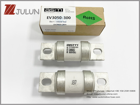 Stud Mount Ceramic 500V DC General Purpose Fuse For EV HEV
