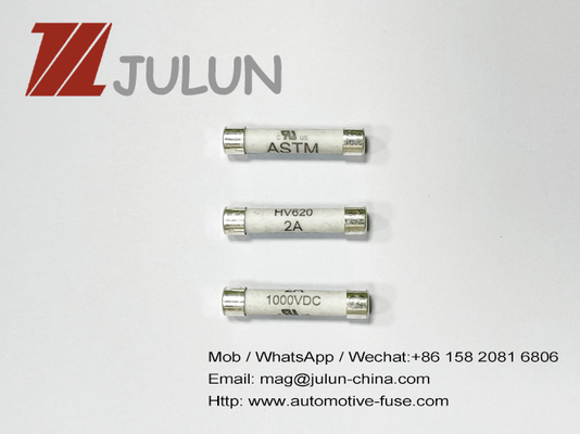 6x30mm 1000VDC / AC Fast Acting Ceramic Tube Fuses For Digital Measuring Instruments
