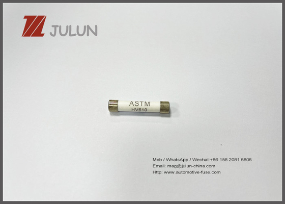 600VAC / DC Fast Acting Ceramic Tube Fuses 6x30mm For Digital Measuring Instruments
